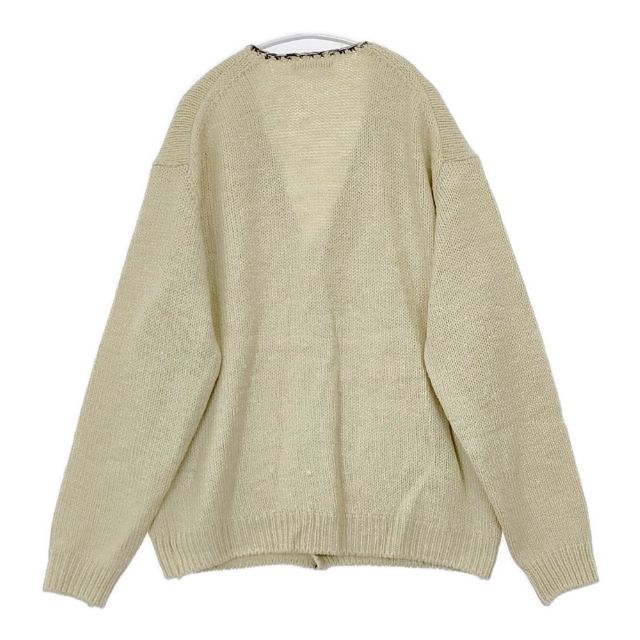 23AW AURALEE サイズ4 シルク ウール ミックスニット カーディガン AURALEE Silk Wool Camel Mix Knit Cardigan 定価59400円 A23AC01MK