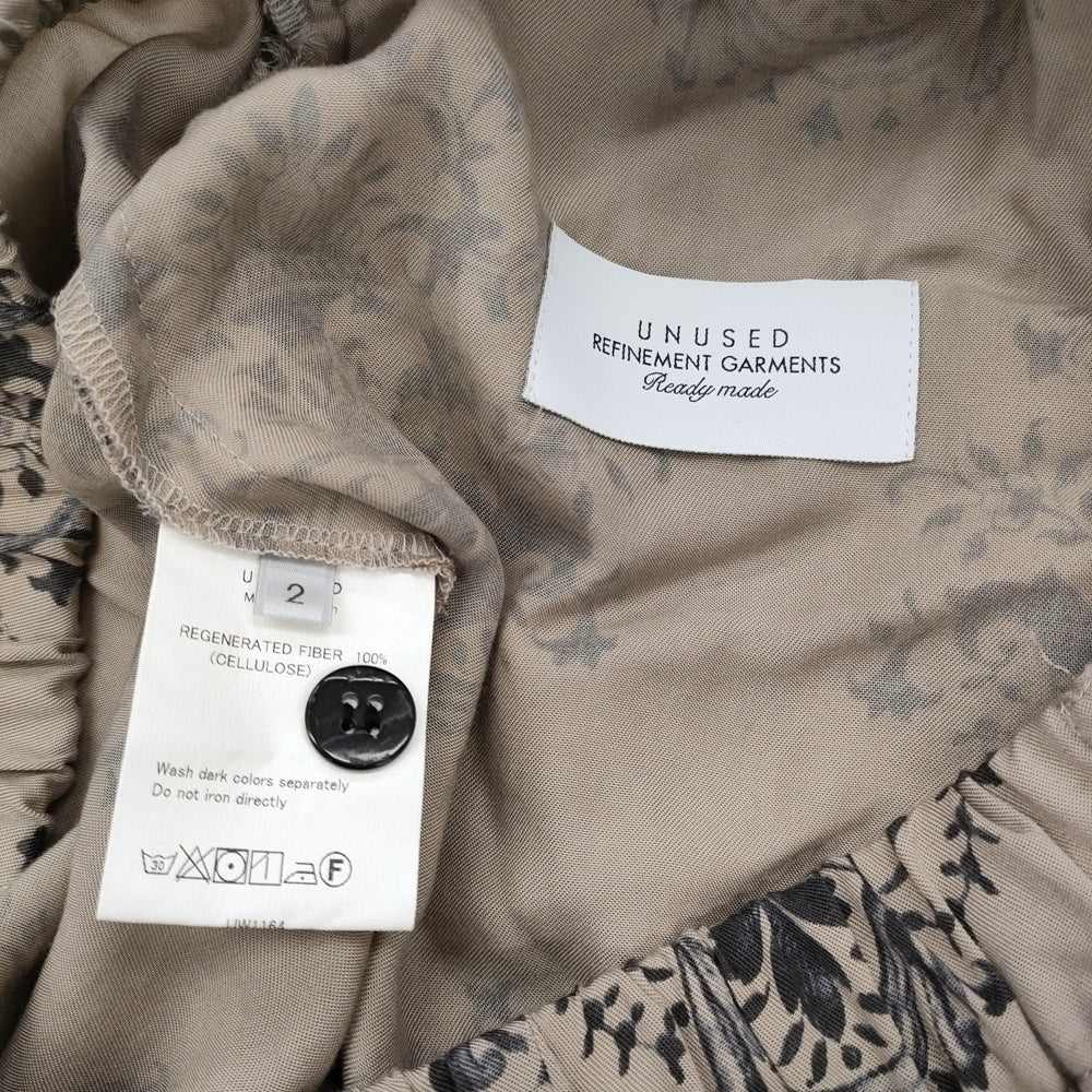 UNUSED Ornament Easy pants 定価37400円 オーナメント柄 サイズ2