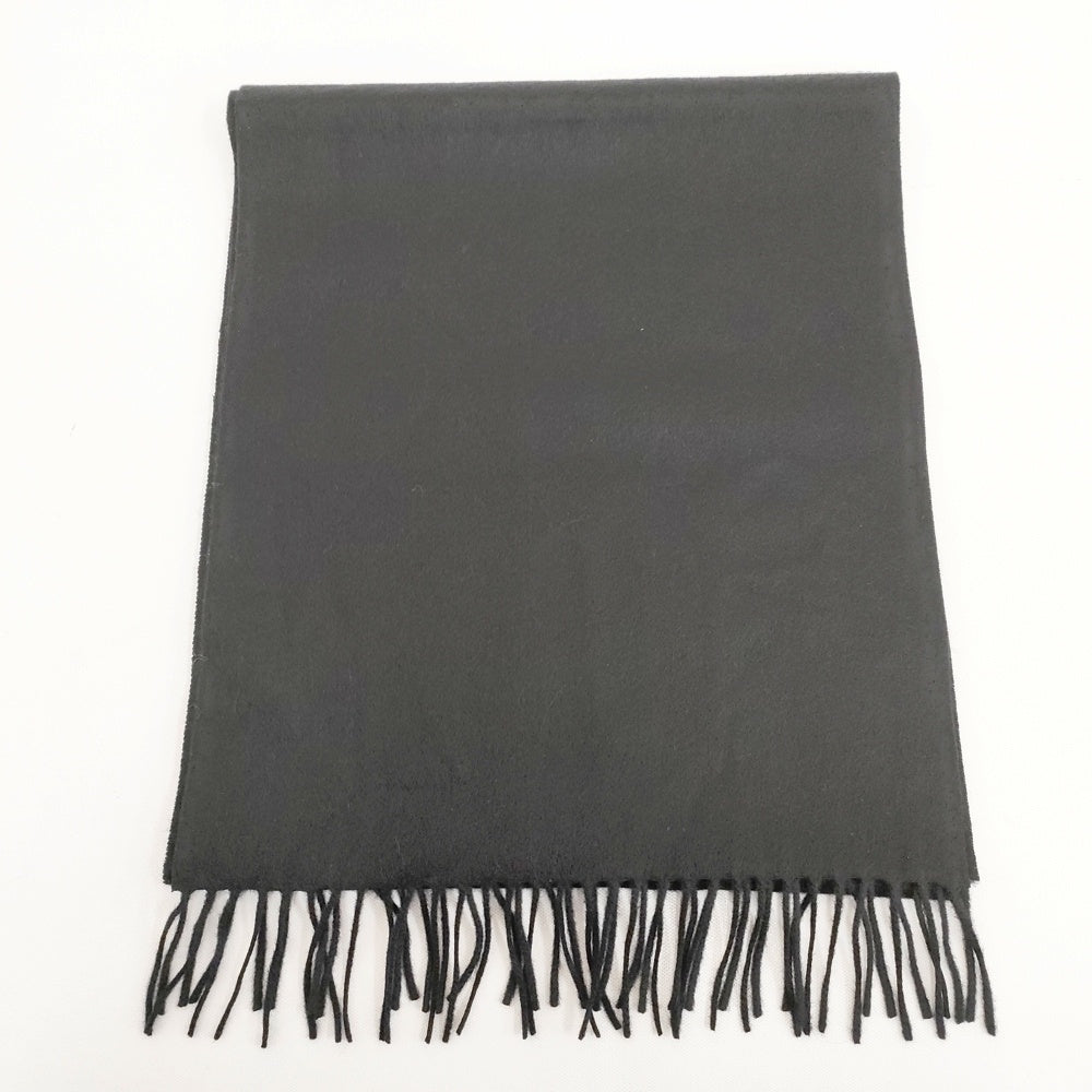 PAUL SMITH COLLECTION イタリア製 カシミヤマフラーフリンジ 無地