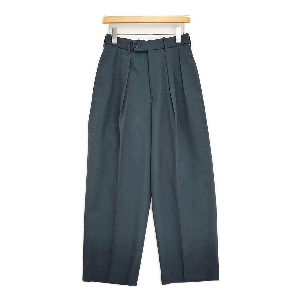markaware DOUBLE PLEATED TROUSERS ORGANIC WOOL SURVIVALCLOTH