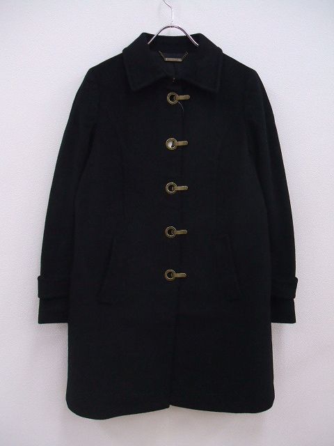 Michael Kors アンゴラ サイズ6 コート ブラック レディース マイケル