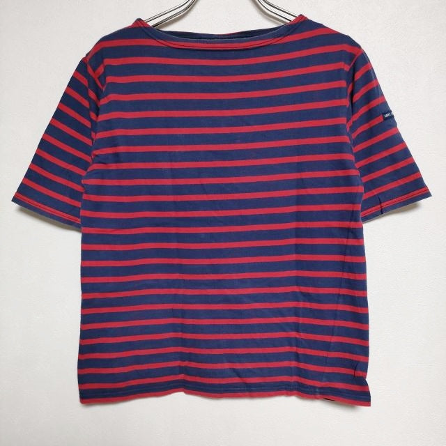 シトロエン セントジェームス Saint James ボーダー ネイビー ウェッソン “ボーダー”［ネイビー/ダークグリーン］：セントジェームス