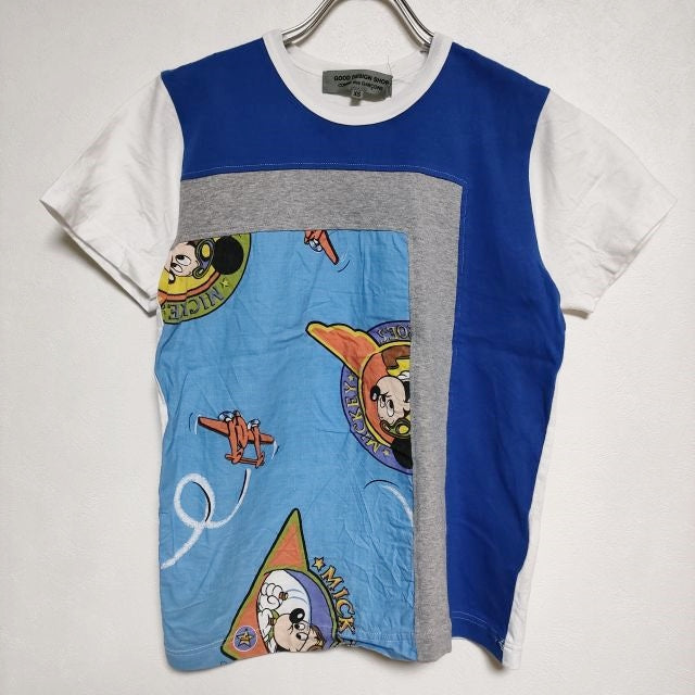 GOOD DESIGN SHOP コムデギャルソン ミッキー 再構築 Tシャツ COMME des GARCONS GOOD DESIGN SHOP ディズニー ミッキーマウス XS