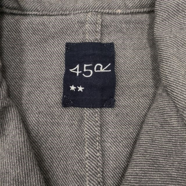 45R/45rpm ウールサージの908ヨットマンジャケット 定価80300円 サイズ