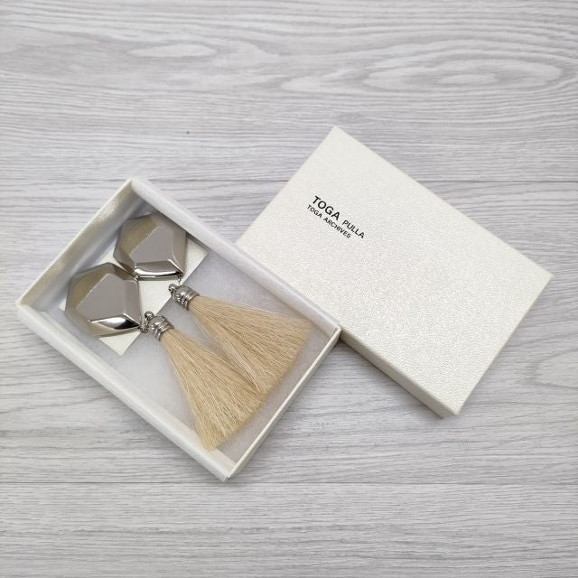 TOGA PULLA フリンジイヤリング タッセル アクセサリー イヤリング