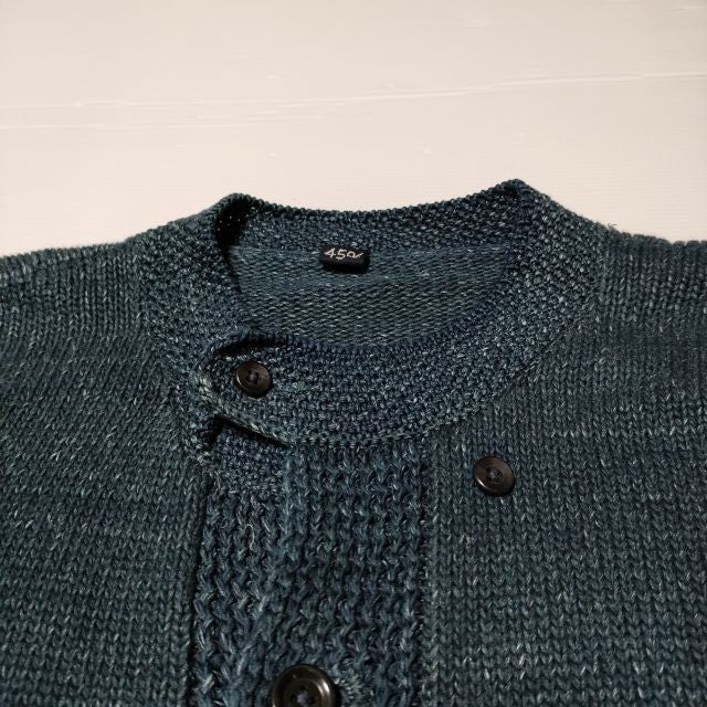 45R/45rpm インディゴKNIT ALL 定価64900円 ジャケット カーディガン