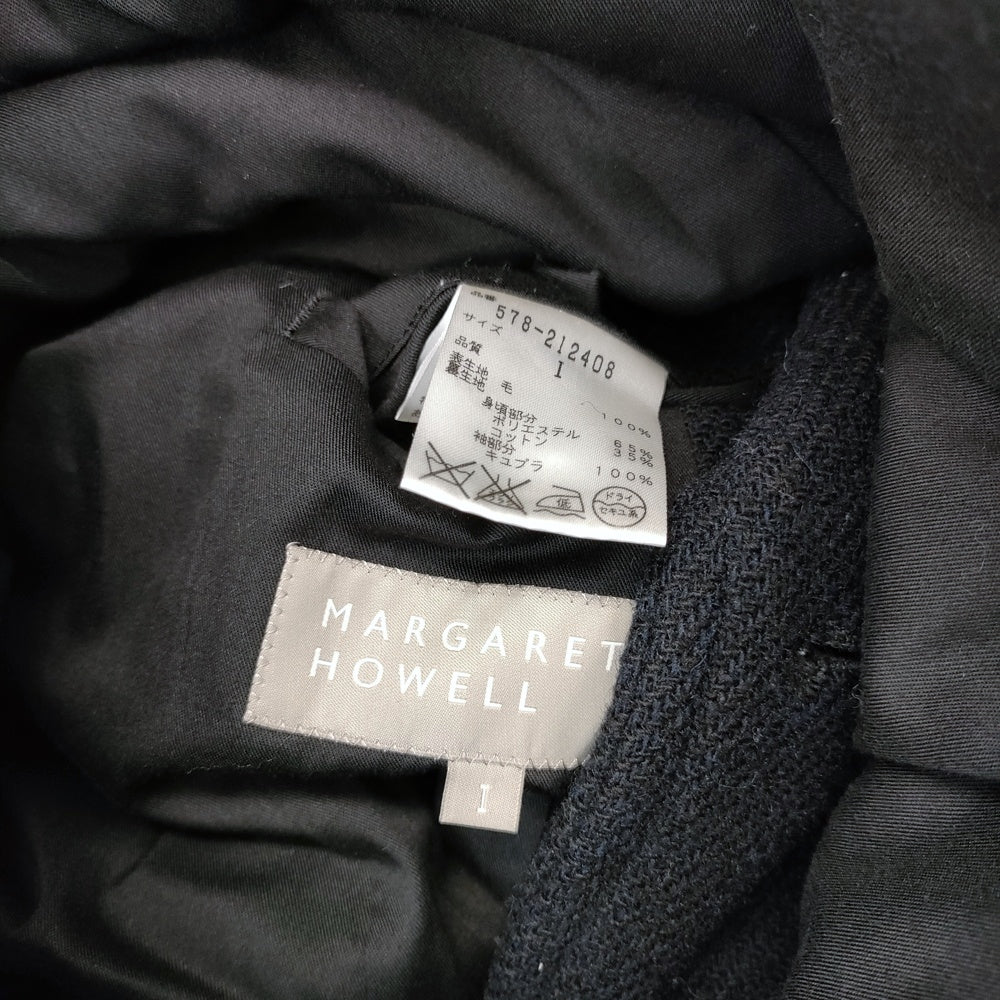 Margaret Howell ブラックピーコート 40 Margaret Howell ブラックピーコート 40