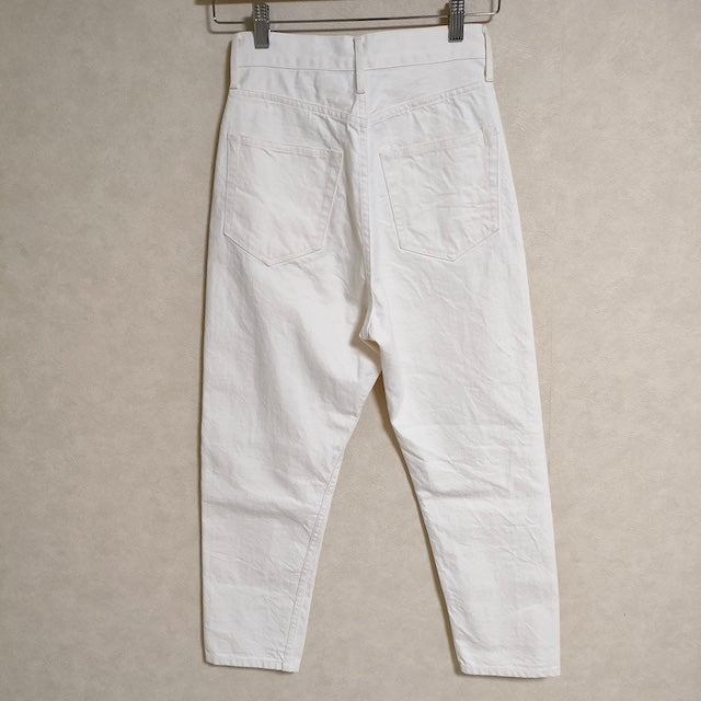 YLEVE 13.5oz DENIM HIGH WAIST TAPERED 定価26400円 サイズ0