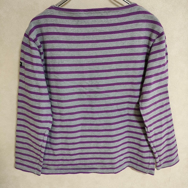 良品 SAINT JAMES セントジェームス バスクシャツ ロング Tシャツ カットソー 長袖 ボートネック ヴィンテージ ビンテージ ピンク レディース 古着 中古 SAINT JAMES - 良品 SAINT JAMES セントジェームス バスクシャツ