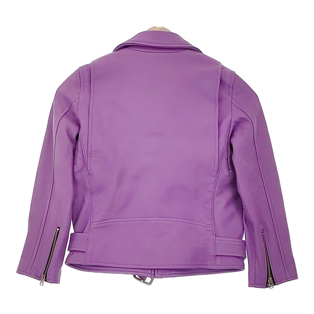 beautiful people 1735402408 サイズ140 レザー 鹿革 ダブルライダース