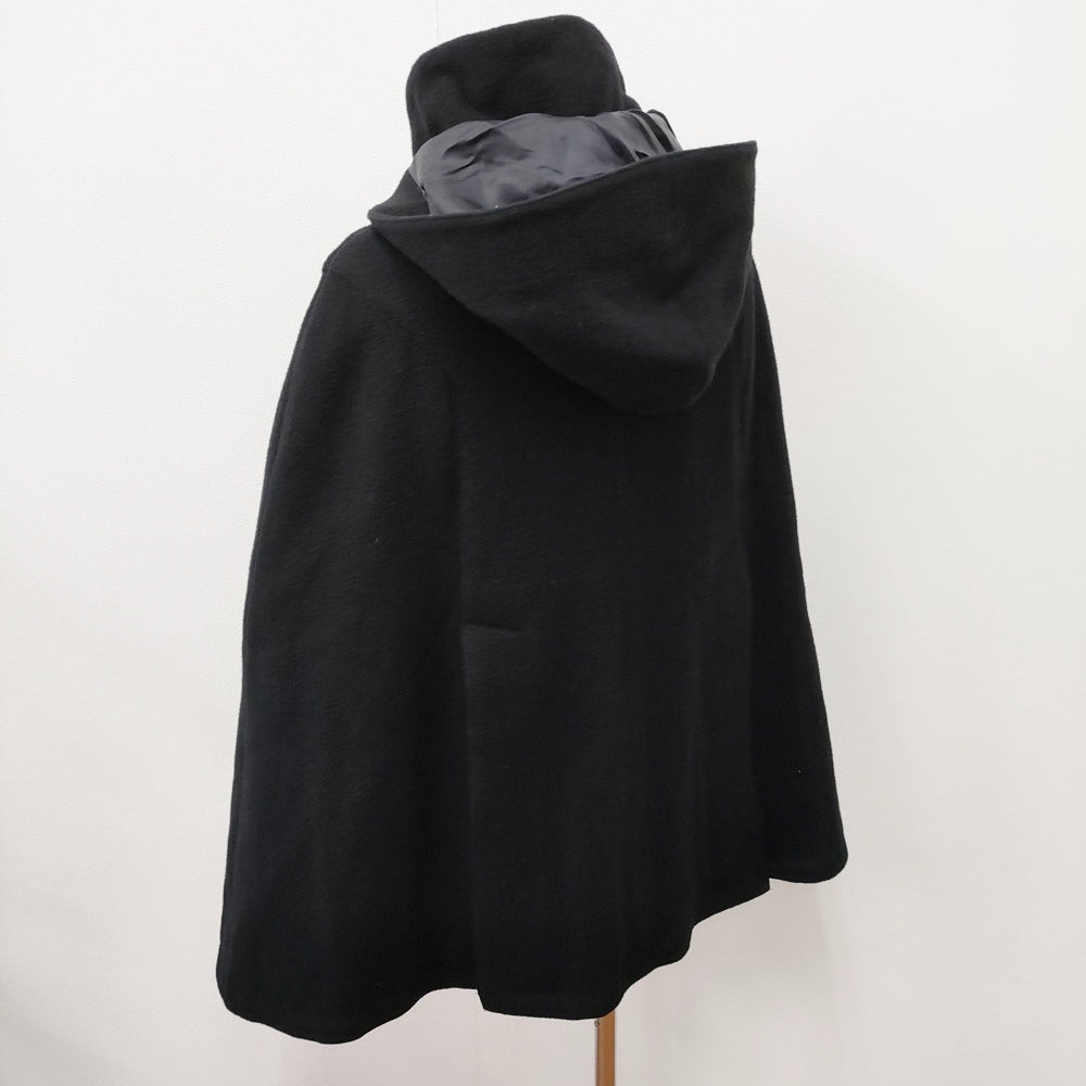 Traditional Weatherwear ポンチョコート マント メルトン フード付き