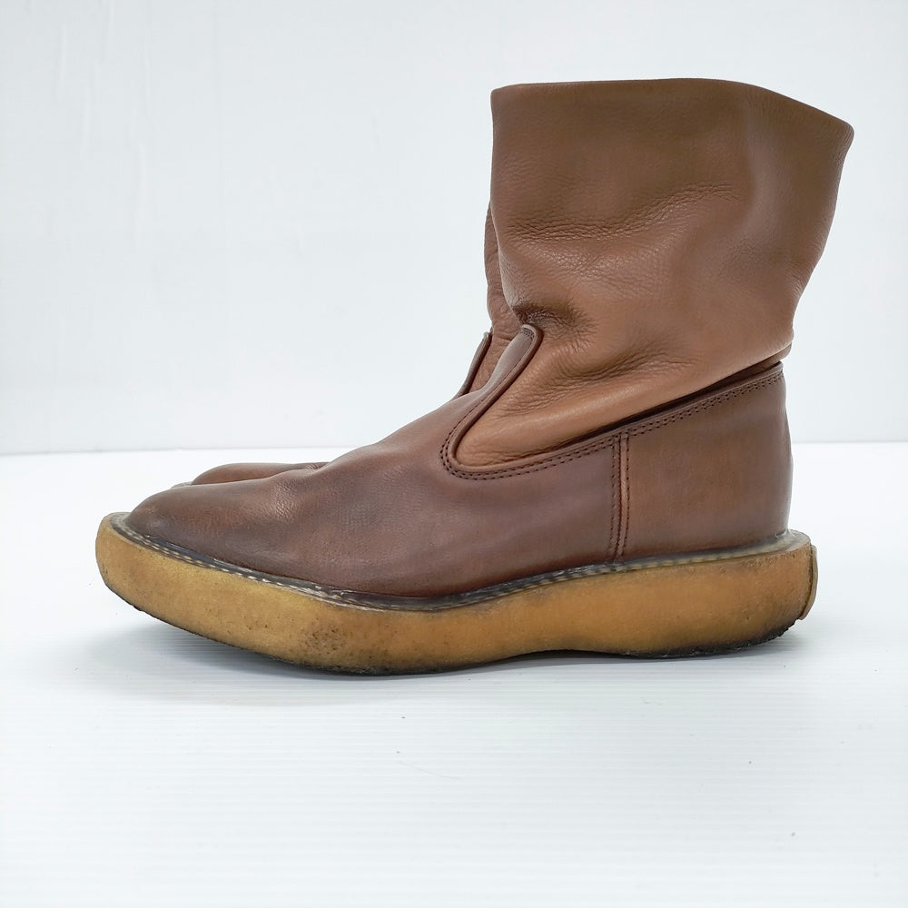 KAPITAL ポパイブーツ レザー サイズ2 ブーツ ブラウン メンズ