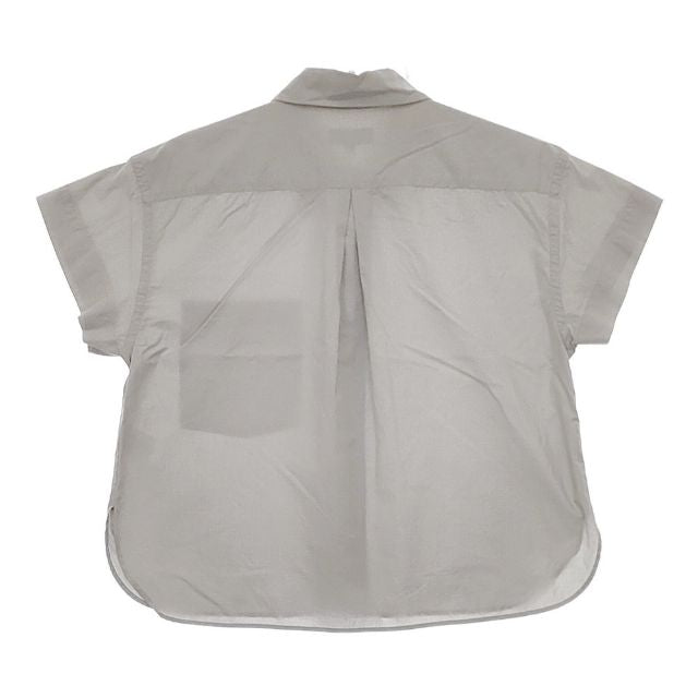 MARGARET HOWELL 578-3152005 COTTON POPLIN コットン 半袖シャツ 23SS