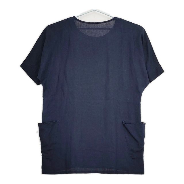 ヤンマ産業 YAMMA リネン プルオーバー チュニック 半袖