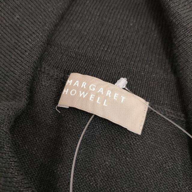 MARGARET HOWELL 578-2162003 COTTON HEMP 半袖 ニット 22SS ブラック マーガレットハウエル 5-0612S 259138 MARGARET HOWELL 578-2162003 COTTON HEMP 半袖 ニット 22SS