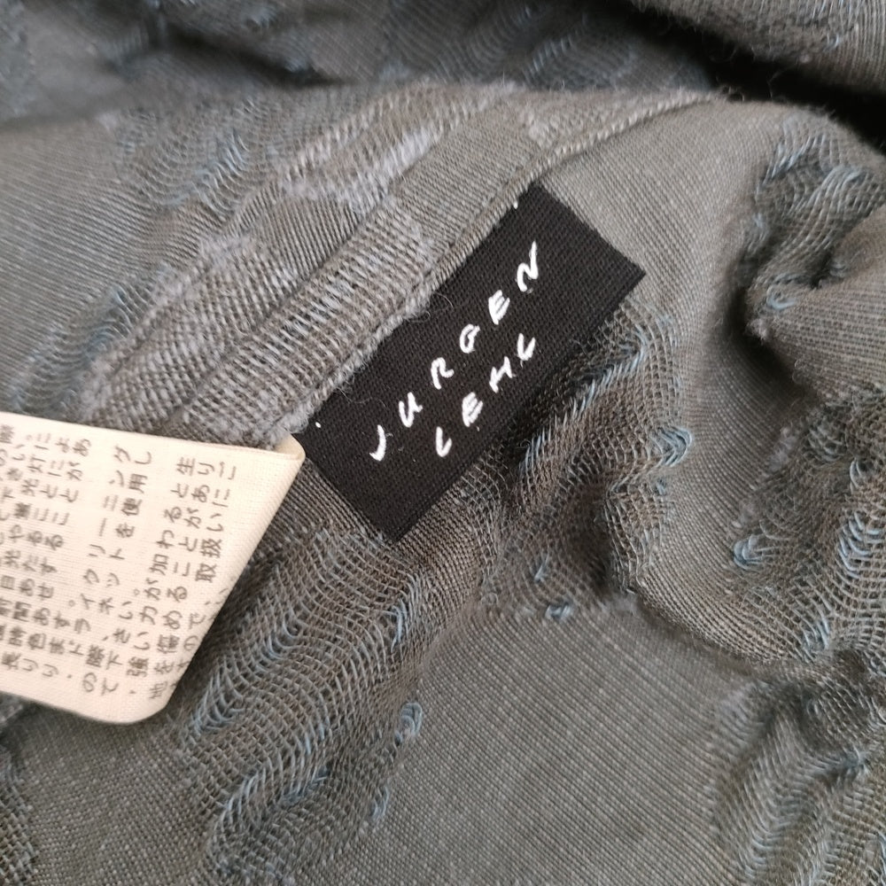 JURGEN LEHL J0143FJ221 ショート丈ドット柄 ジャガード