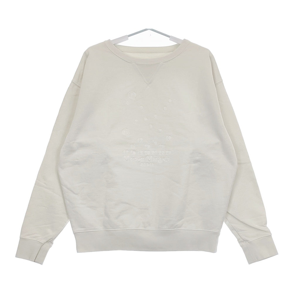 MAISON MARGIELA SWEATSHIRT CHALK ナンバリングロゴ s50gu0208 s25520 スウェット ホワイト レディース メゾンマルジェラ【中古】5-0315M♪ 259402-01_1200x1200.jpg?v=