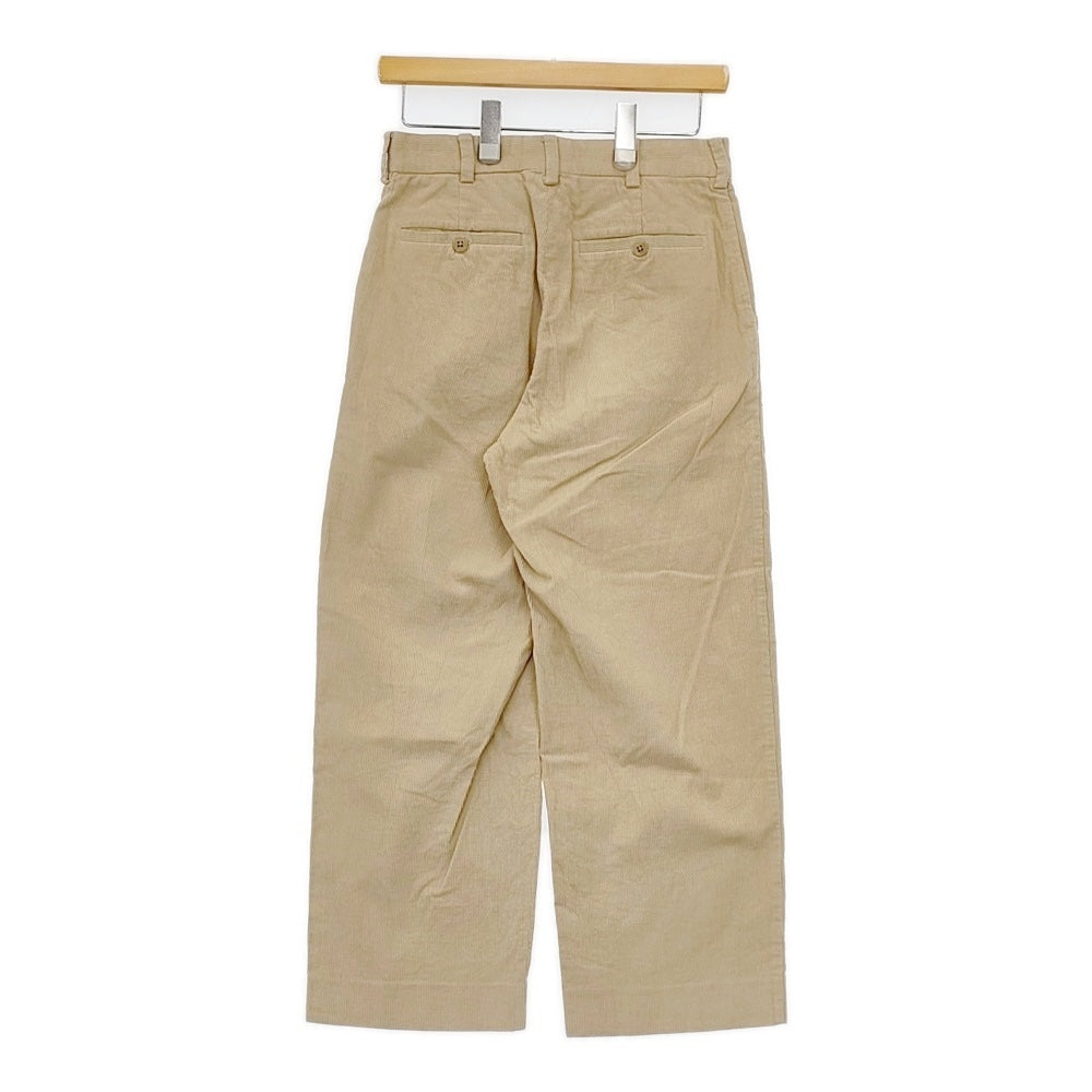 YAECA コーデュロイ 69654 CORDUROY PANTS CREASED サイズ28 パンツ