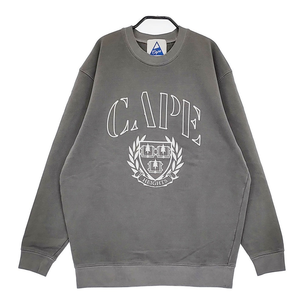cape HEIGHTS CHU24S0405 ロゴプリント クルーネック スウェット 24SS