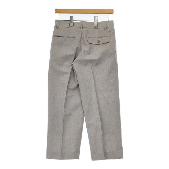 ▶︎【MARGARET HOWELL】LINENブレンドWOOLスラックス パンツ MARGARET HOWELL（マーガレットハウエル）の「【MARGARET HOWELL