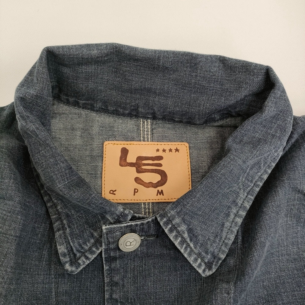 【美品】45R 麦デニムの908カバーオール（影色納戸 重） サイズ2 美品】45R 麦デニムの908カバーオール（影色納戸 重） サイズ2 - メルカリ