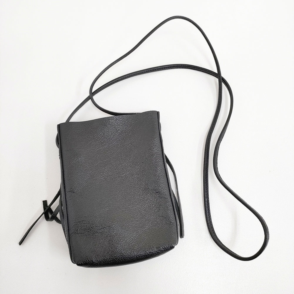 IL BISONTE クロスボディバッグ レザー フリンジ 定価44000円  