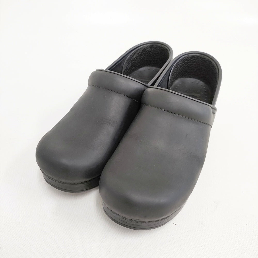 【未使用】 Dansko ベルトパンプス レザー ブラック ストラップ 37 ストラップシューズ 黒・ブラック・レッドブラウン パンプス 痛くない