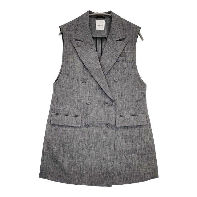 ミラオーウェン　Mila Owen ベスト　ジレ Mila Owen ベスト ジレ チルデンニットベスト レディース : ZOZOTOWN