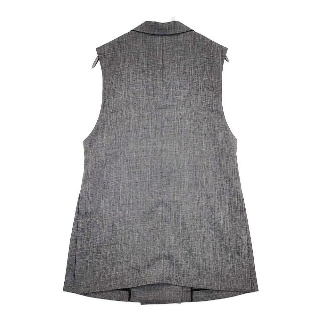 ミラオーウェン　Mila Owen ベスト　ジレ Mila Owen ロングベスト ジャケット ジレ ベスト グレー レディース