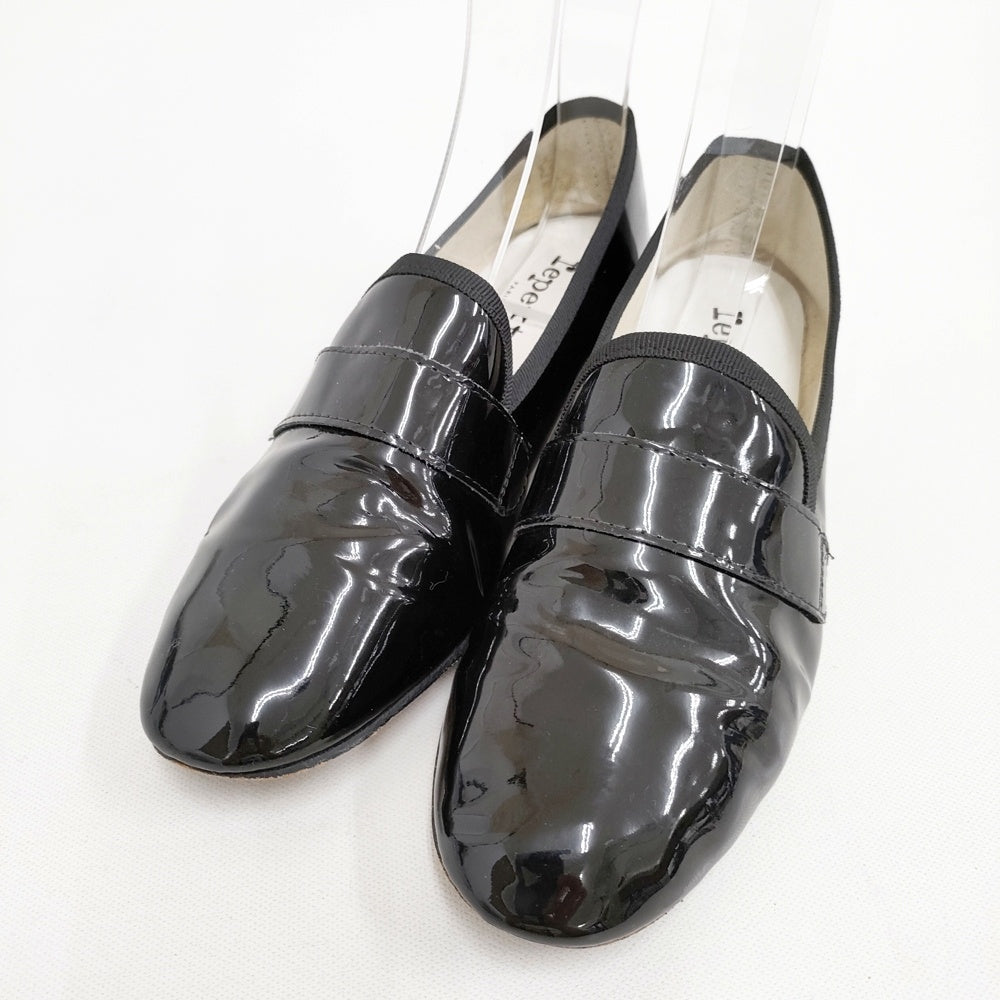 【美品】 レペット Repetto マイケル ローファーMichael エナメル repetto Michael Loafers マイケル ローファー エナメル サイズ38