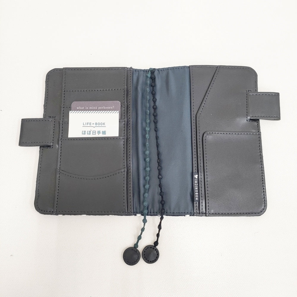mina perhonen/ほぼ日 新品 tambourine 手帳カバー ネイビー