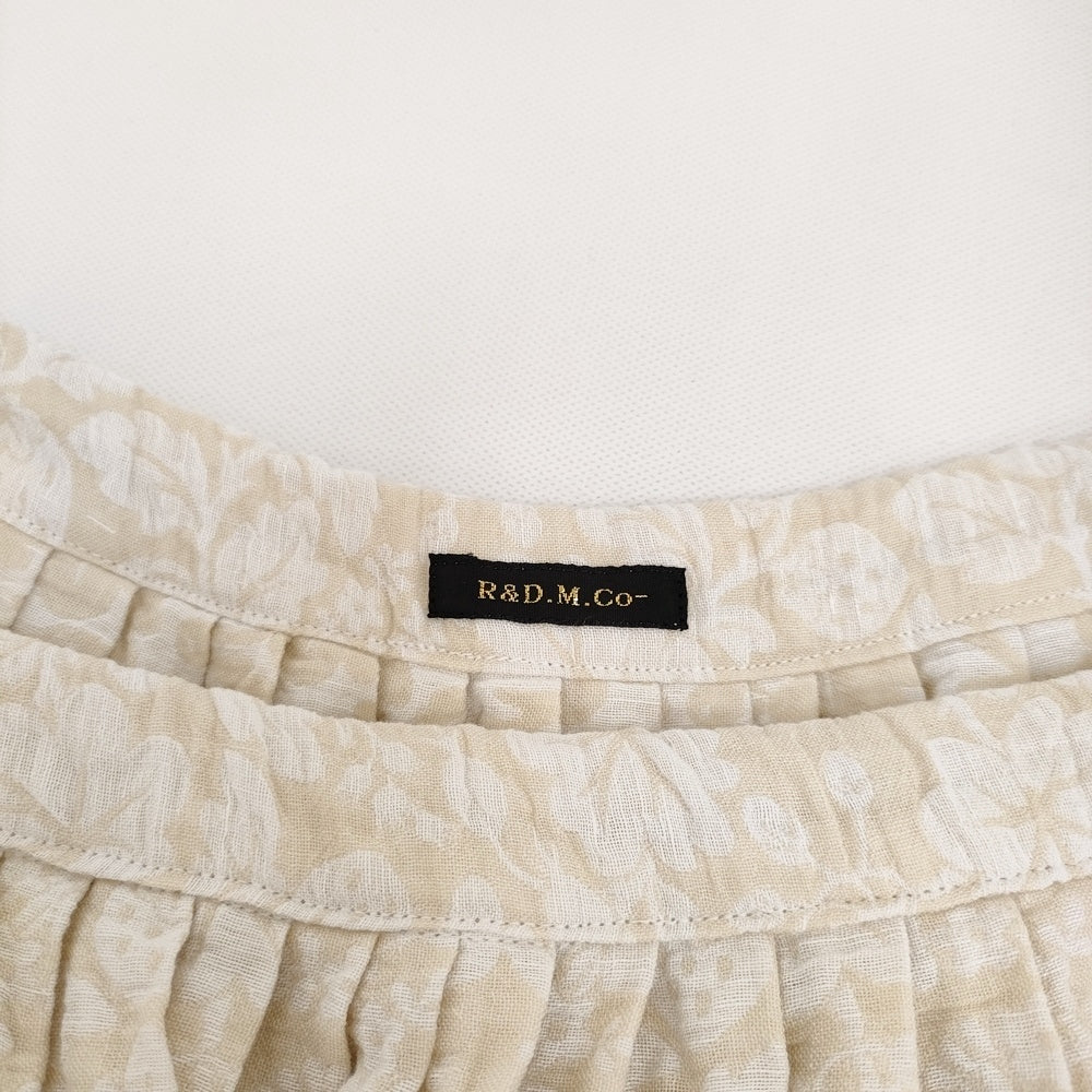 R&D.M.Co- ジャガードワイルドベリー ギャザースカート wild berry  