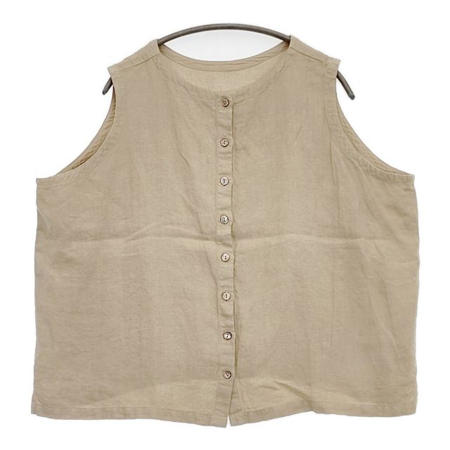 nest Robe 01192-1238 製品染め リネンキャンバス2WAY ベスト