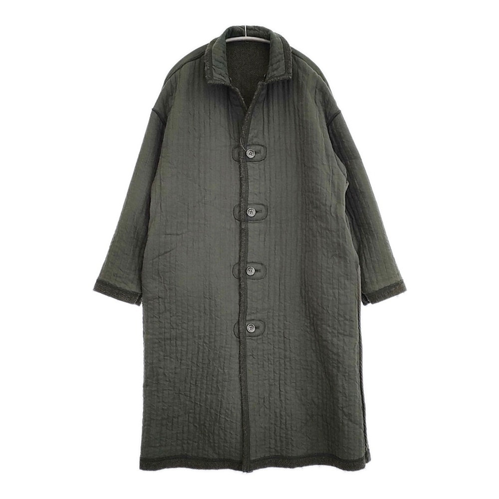 【値下げ中】nest Robe 襟付き　リバーシブルコート REVERSIBLE COAT 2022SS｜nest Robe / CONFECT ONLINE SHOP