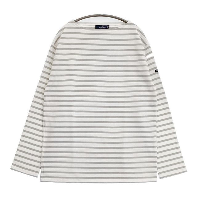 SAINTJAMES セントジェームス ウエッソン T5 グレー オフホワイト SAINT JAMES ウエッソン ボーダー 定価14300円 T5 長袖Tシャツ