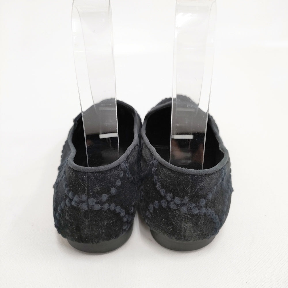 mina perhonen tambourine ベロア スリッポン サイズ24.5cm シューズ