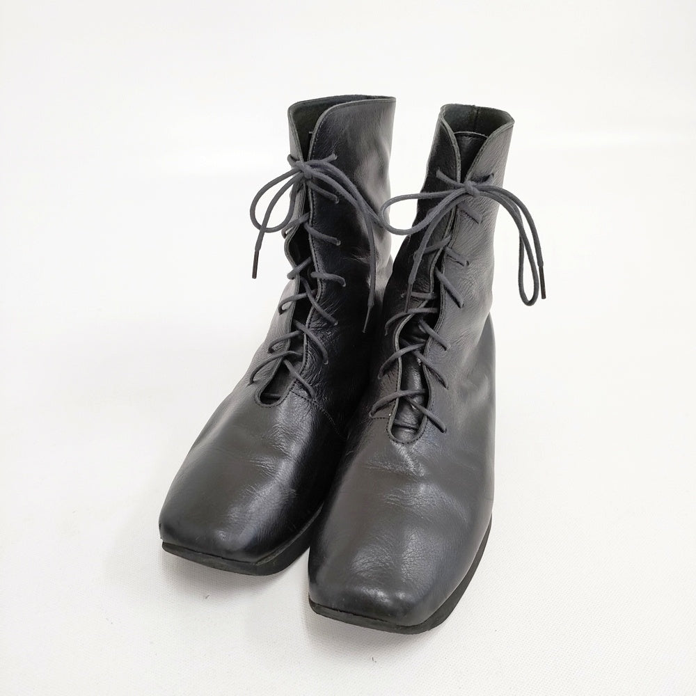 JURGENLEHL ヨーガンレール　レザー　靴　シューズ　ブラック 23cm JURGENLEHL ヨーガンレール レザー 靴 シューズ ブラック 23cm