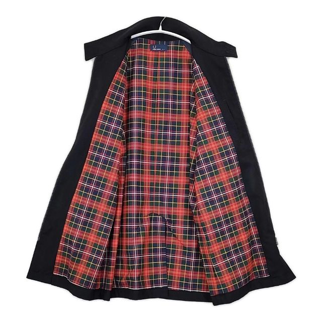 FRED PERRY ハリントンマックウインターコート F2475 裏生地チェック