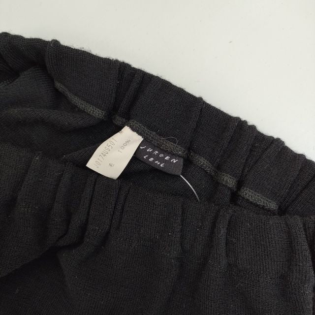 JURGEN LEHL J0174US501 ウール ニット ロングスカート ネイビー