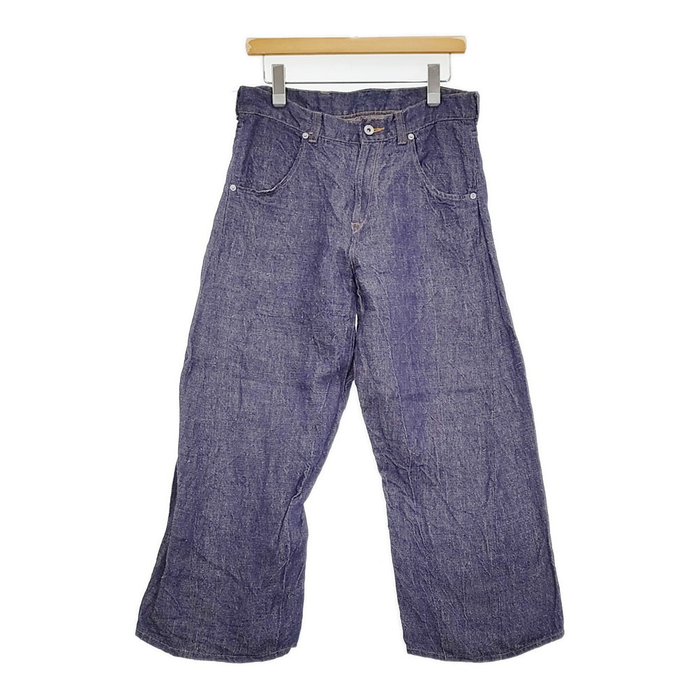 Dept hemp wide denim ヘンプ　ワイド　デニム　パンツ DEPT Hemp wide denim サイズ2 定価39600円 234051401 ヘンプ