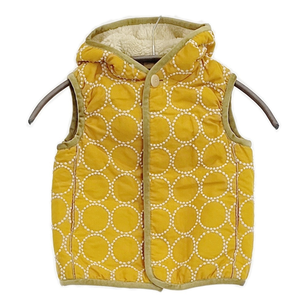 mina perhonen tambourine TA6032P キッズ 100サイズ 中綿ベスト ボア