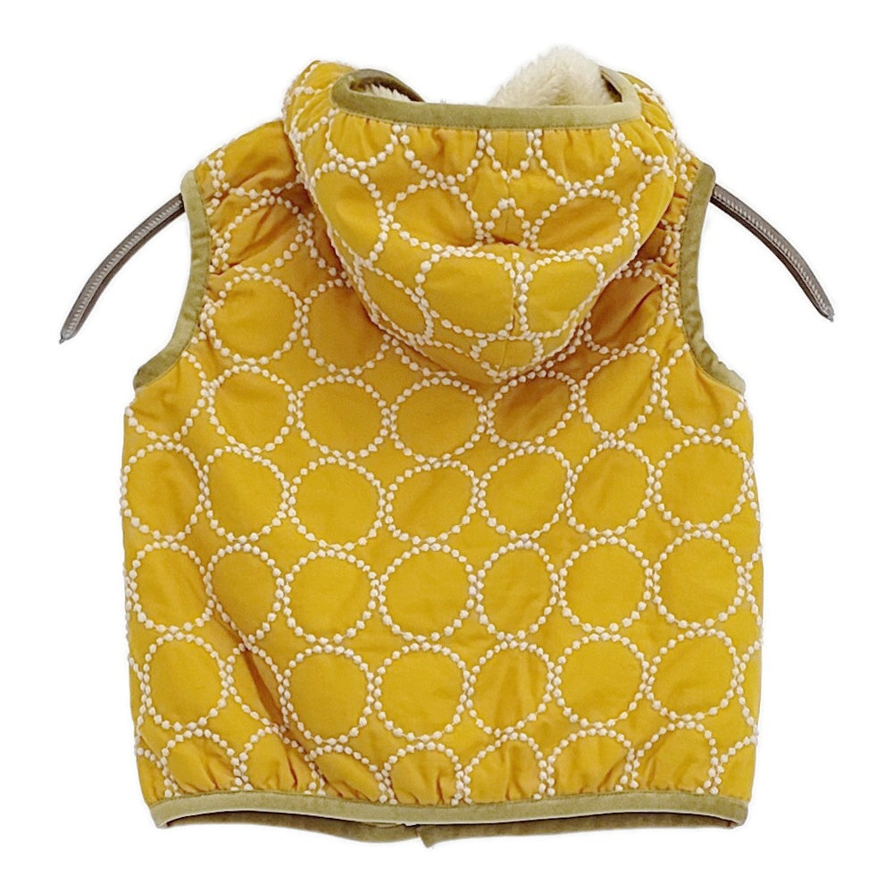 mina perhonen tambourine TA6032P キッズ 100サイズ 中綿ベスト ボア