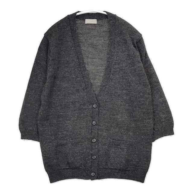 MARGARET HOWELL 578-264408 ウール 七分袖 カーディガン