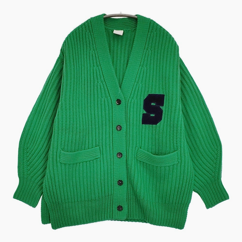 Spick and Span レターマンビッグカーディガン 定価23100円