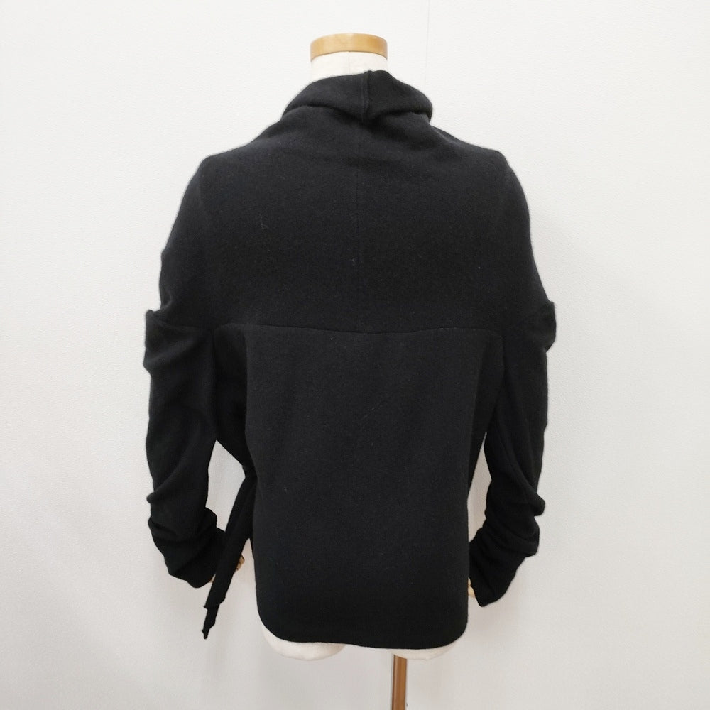 R&D.M.Co- ウールカシミヤ カシュクール カーディガン ブラック