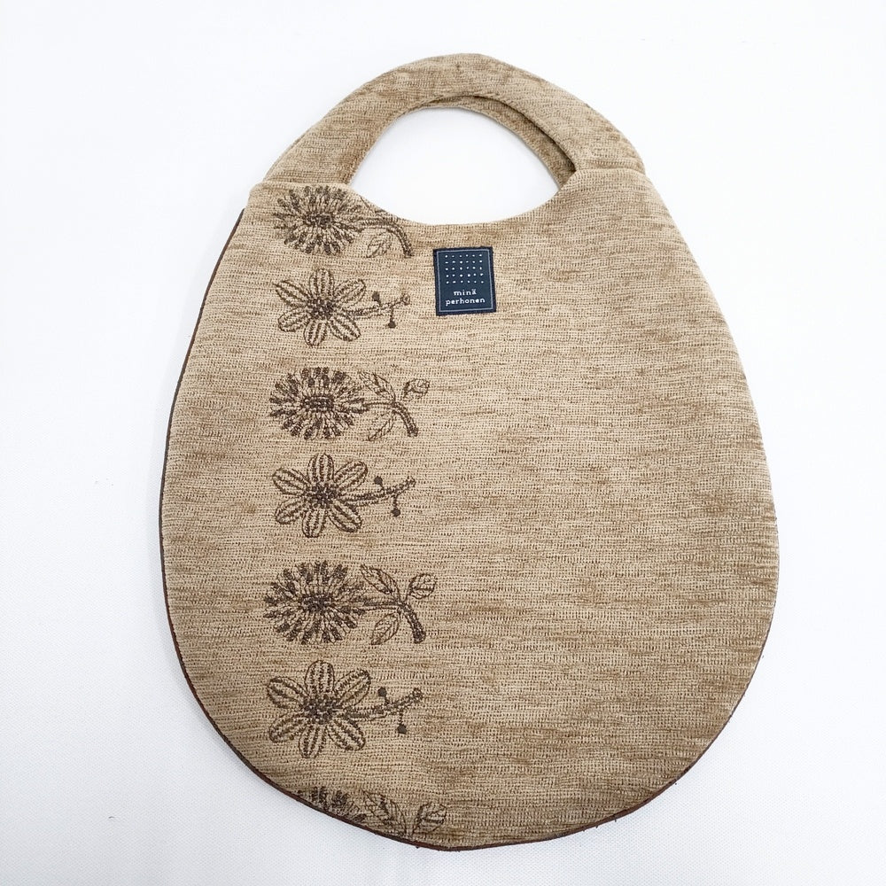 mina perhonen tori to hana エッグバッグ トートバッグ ベージュ