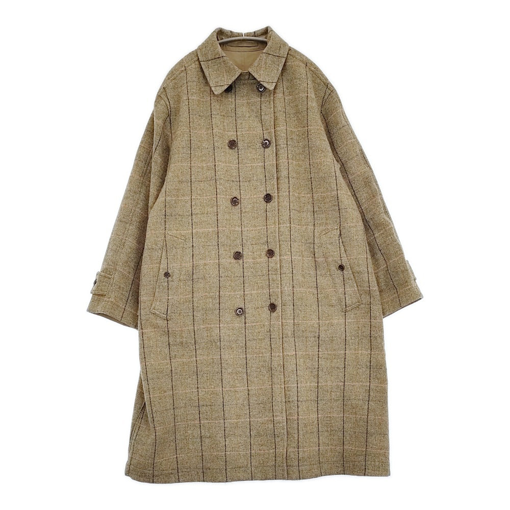 45R/45rpm ギャバ×シェットランドツイードの908リバーシブルコート
