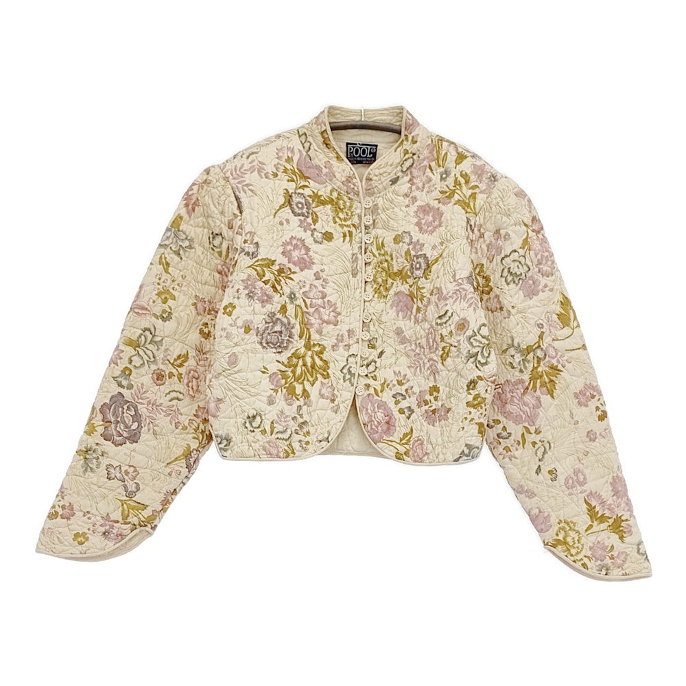 PHOOL フール インド製 ヴィンテージ レーヨン スタンドカラー サイズM  