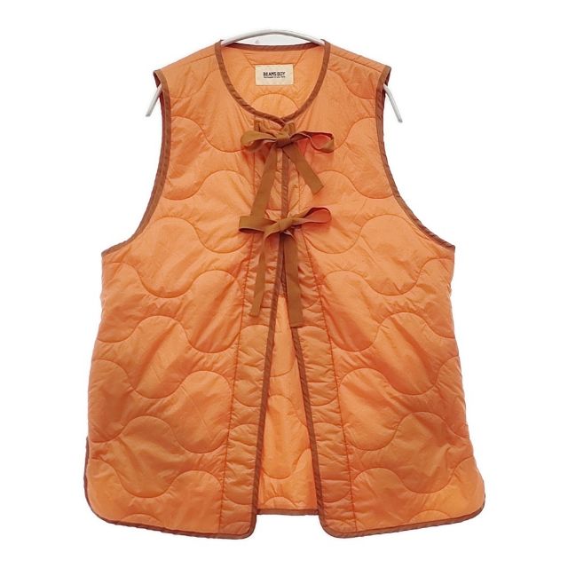 BEAMS BOY リップ サーモ ライナー ベスト 定価14800円 中綿 ナイロン
