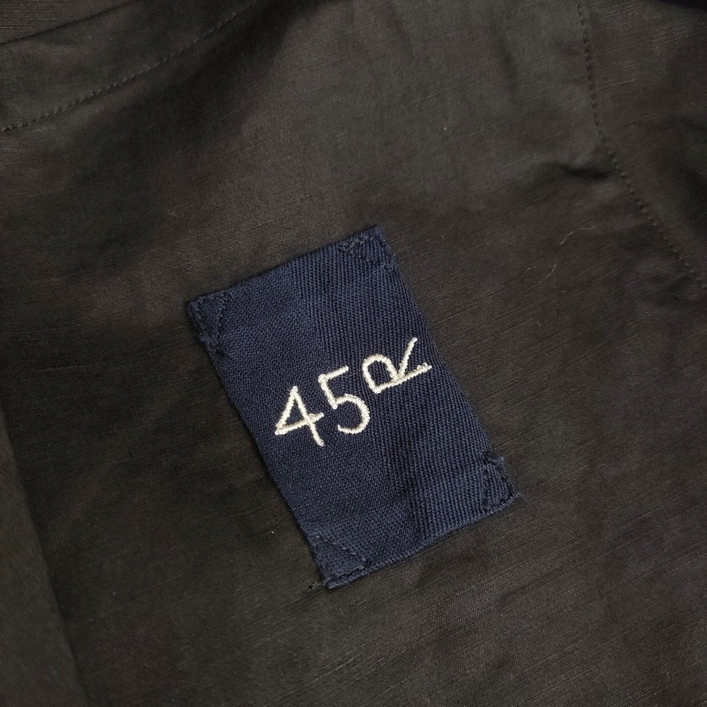 45R/45rpm コットンリネンチノCOAT 定価75900円 サイズ2 ステンカラー